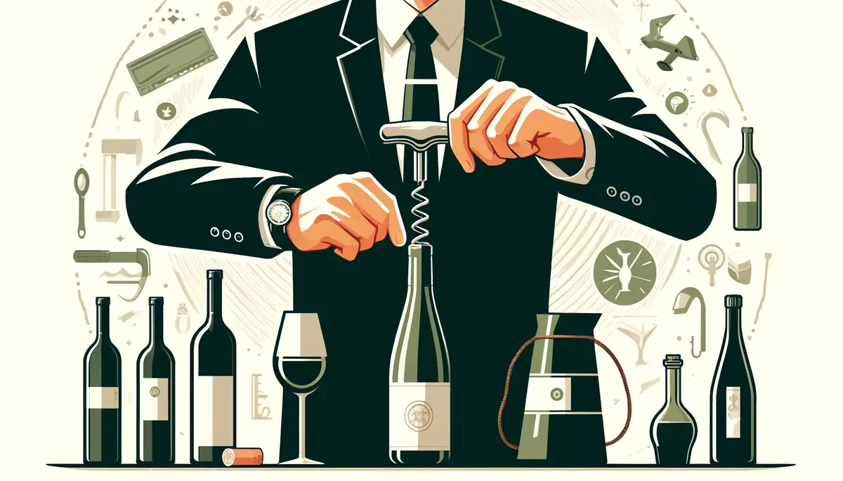 El Arte de Descorchar una Botella de Vino