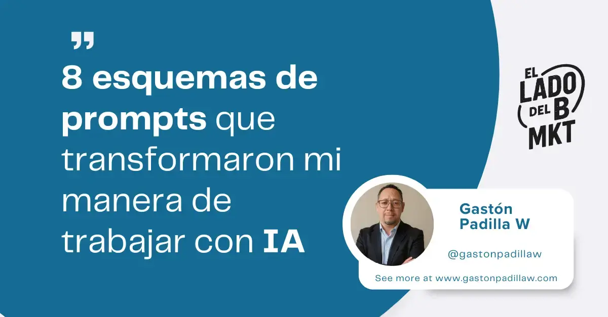 8 esquemas de prompts que transformaron mi manera de trabajar con IA