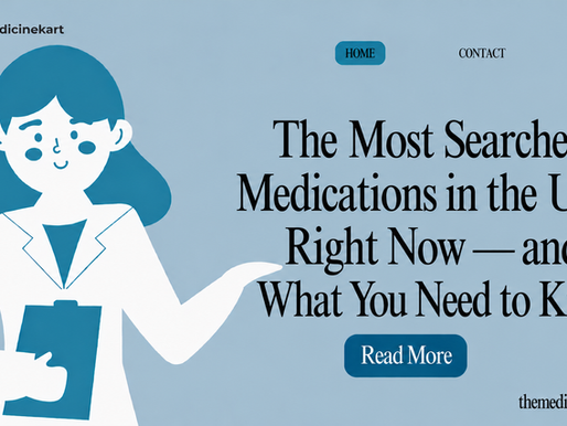 The Most Searched Medications in the USA Right Now — and What You Need to Know