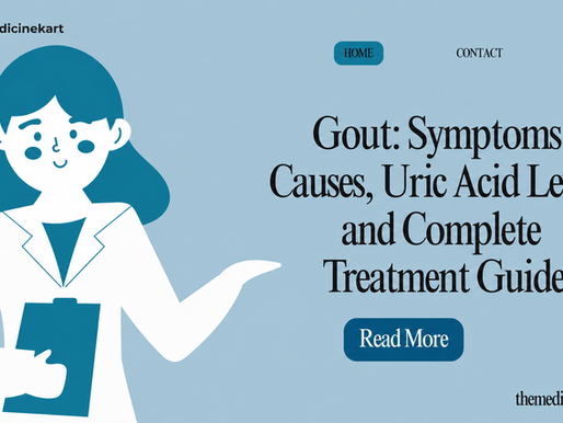 Gout: Symptoms, Causes, Uric Acid Levels and Complete Treatment Guide