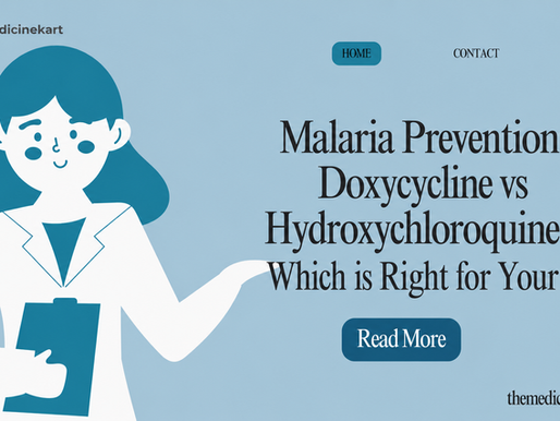 Malaria Prevention: Doxycycline vs Hydroxychloroquine — Which is Right for Your Trip?