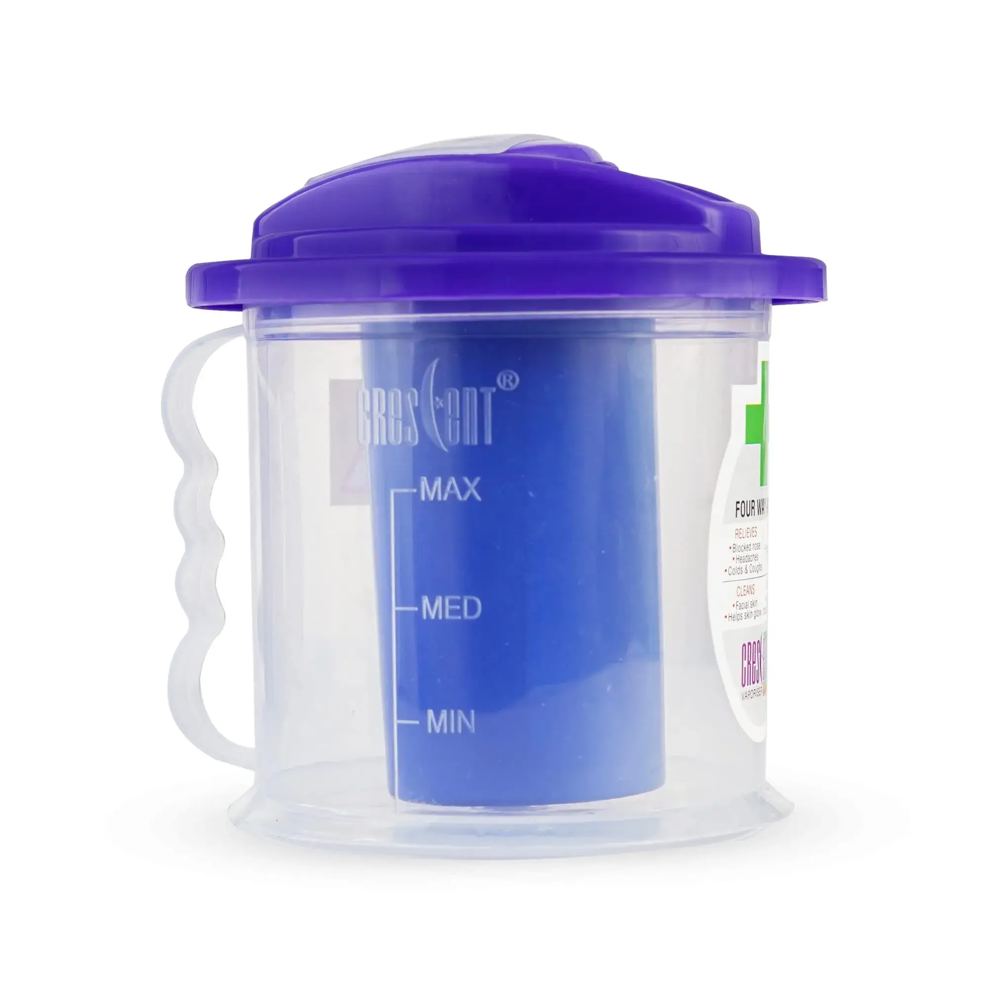 Crescent Economy Facial Steamer Vaporizer Blue Medium