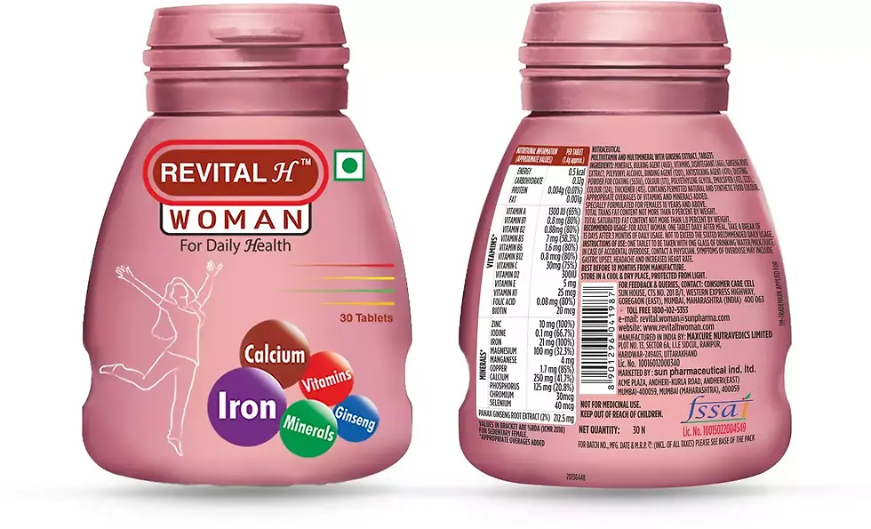 Revital H for Woman Tablet with Multivitamins