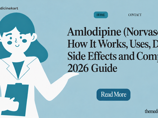 Amlodipine (Norvasc): How It Works, Uses, Dosage, Side Effects and Complete 2026 Guide
