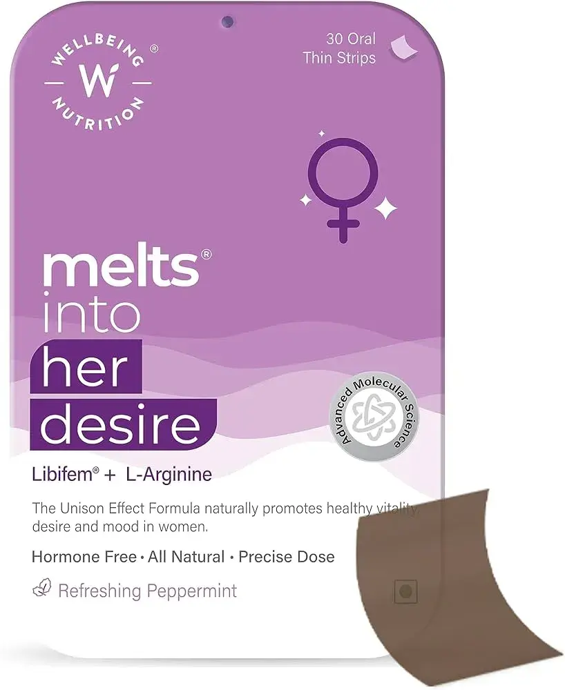 Wellbeing Nutrition Melts Into Her Desire Disintegrating Strip