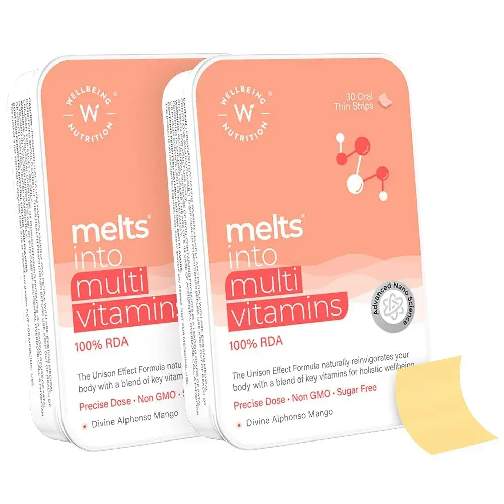 Wellbeing Nutrition Melts Into Multi Vitamins