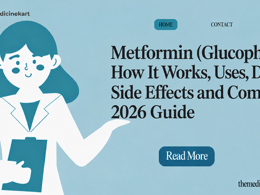 Metformin (Glucophage): How It Works, Uses, Dosage, Side Effects and Complete 2026 Guide