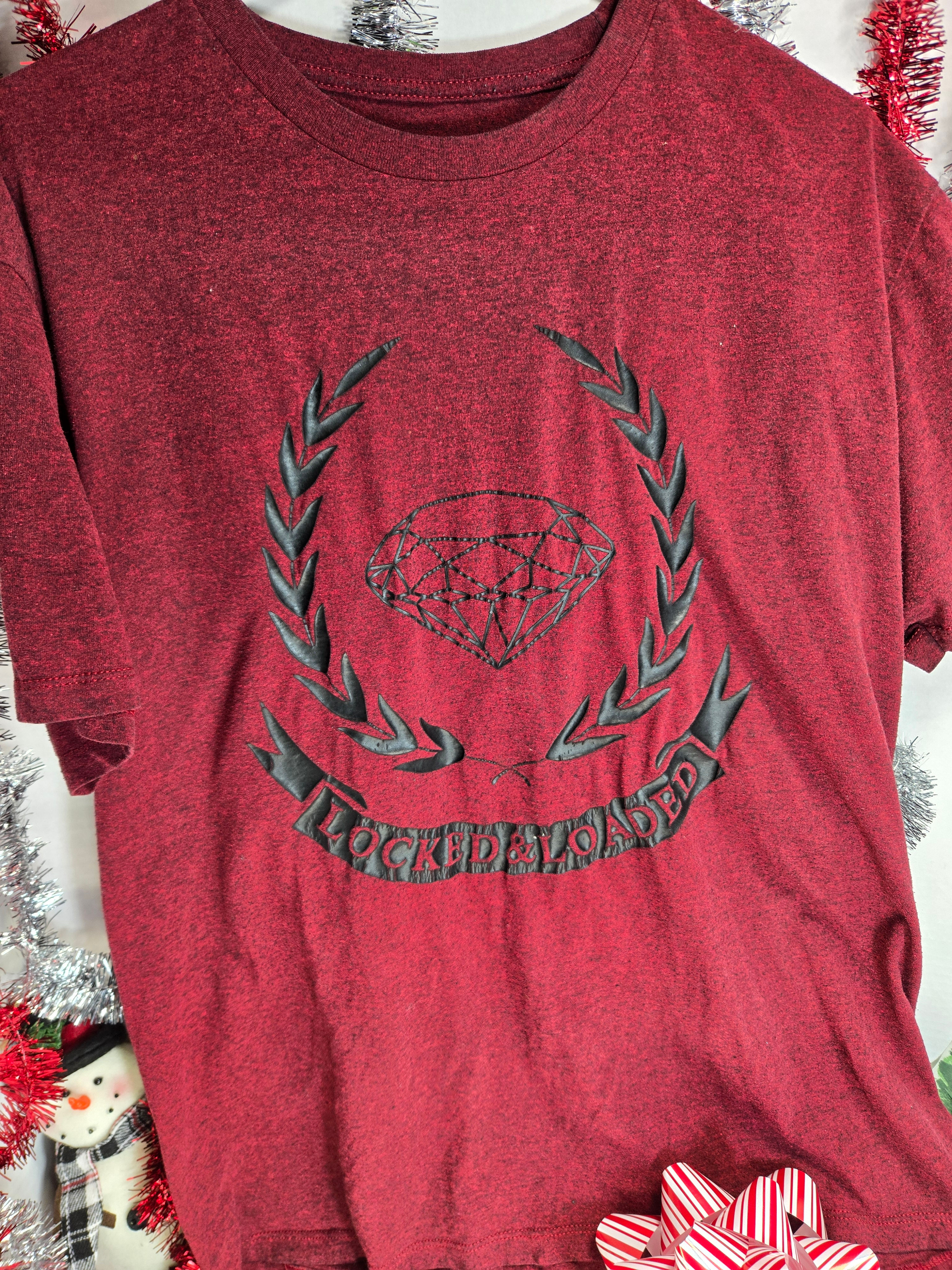 Locked & Loaded Diamond Graphic Tee (XL)