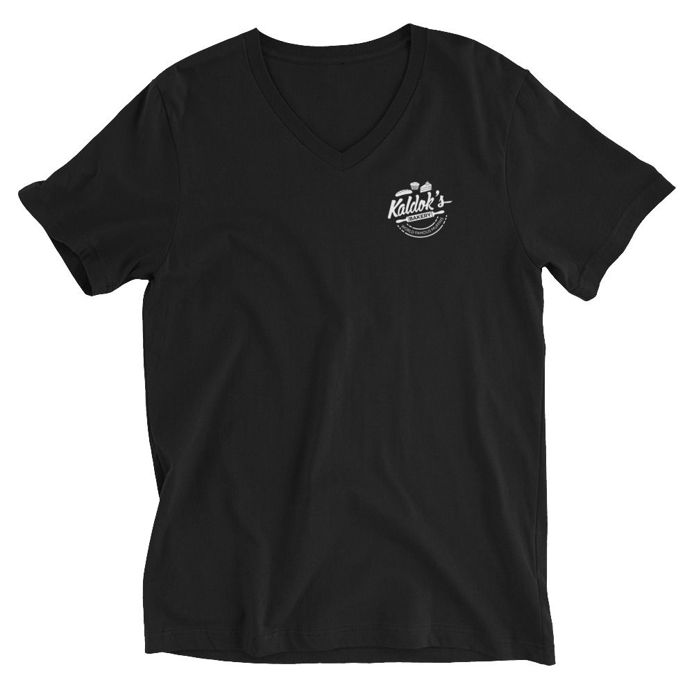 Kaldok's Bakery V-Neck T-Shirt