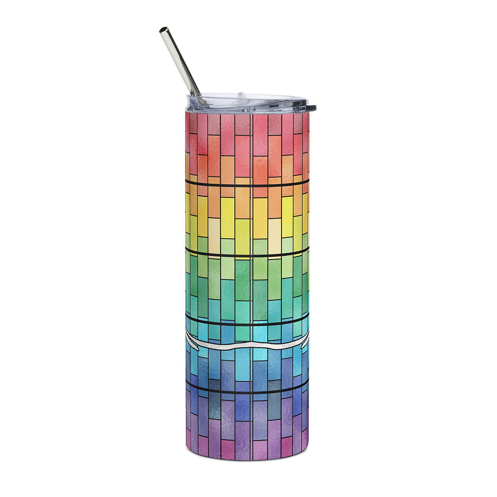 Thumbnail: HBE Stained Glass Tumbler
