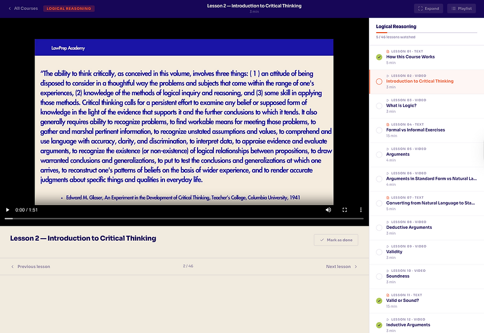 Video Lessons