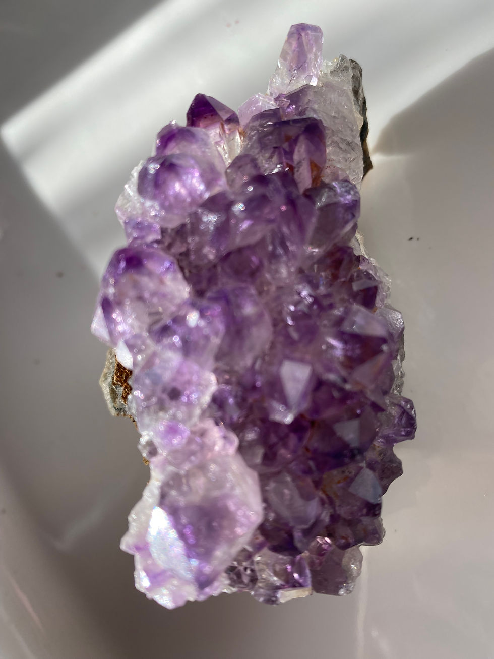 Thumbnail: Amethyst Cluster - 9cm long - can stand