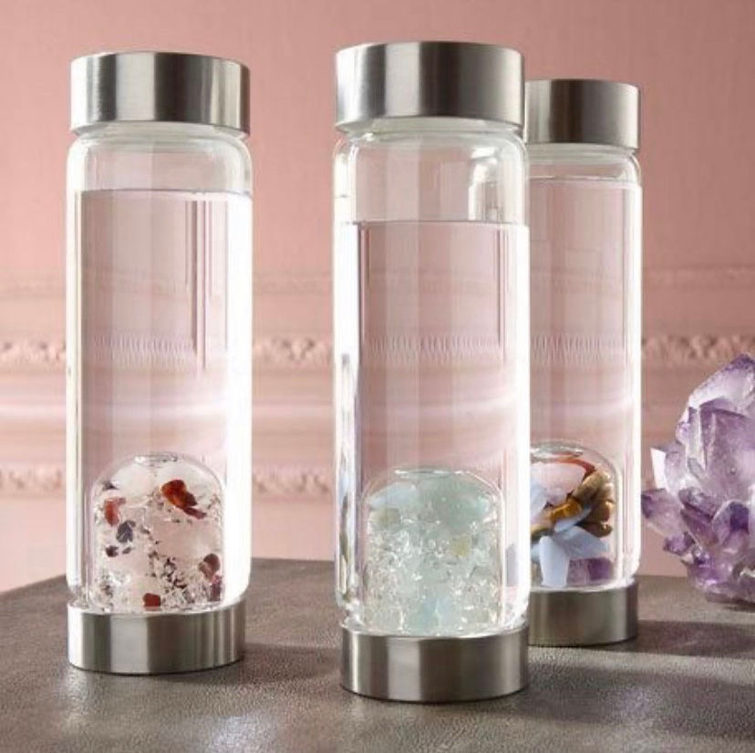 Thumbnail: FITNESS VitaJuwel ViA Crystal Water Bottle