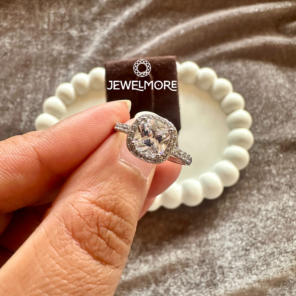 Thumbnail: Infinity Round Solitaire Diamond Ring