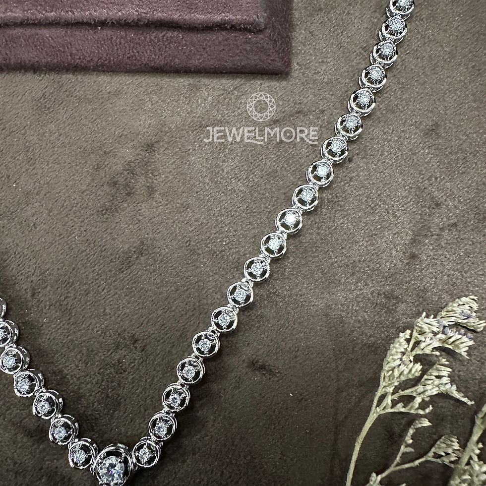 Thumbnail: Kate Diamond Necklace with Earrings