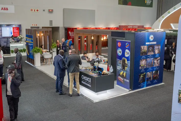 Mining Indaba photographer Cape Town coverage of the FKK exhibitor booth at CTICC