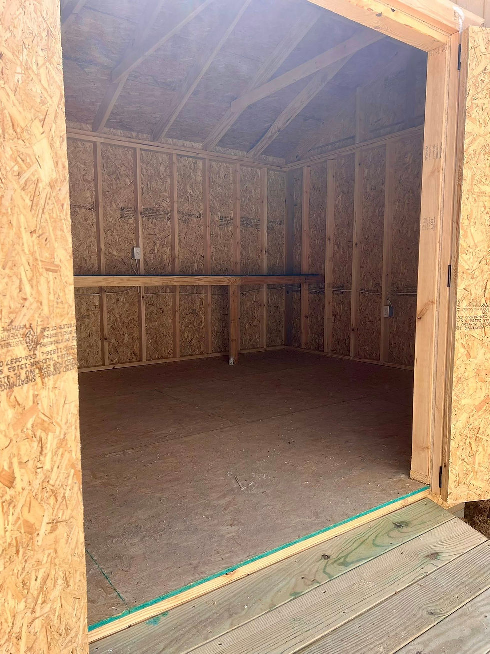 12x20x8'sw Wooden Gable