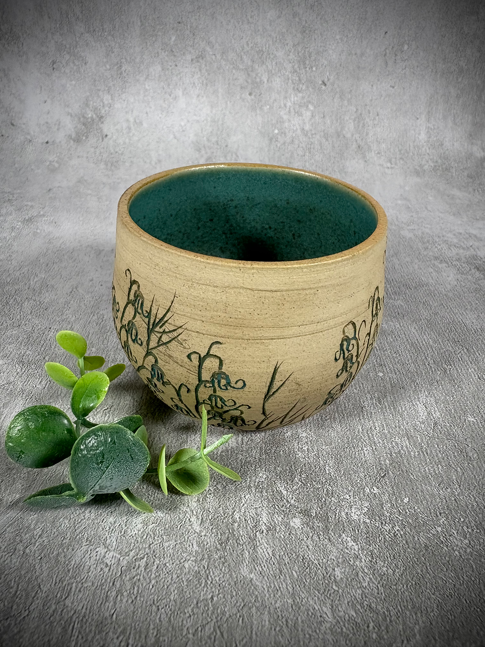 Thumbnail: Oxide Bluebell Bud Vase (2)
