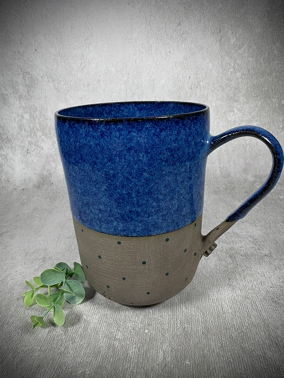 Ariel Anthracite Latte Mug