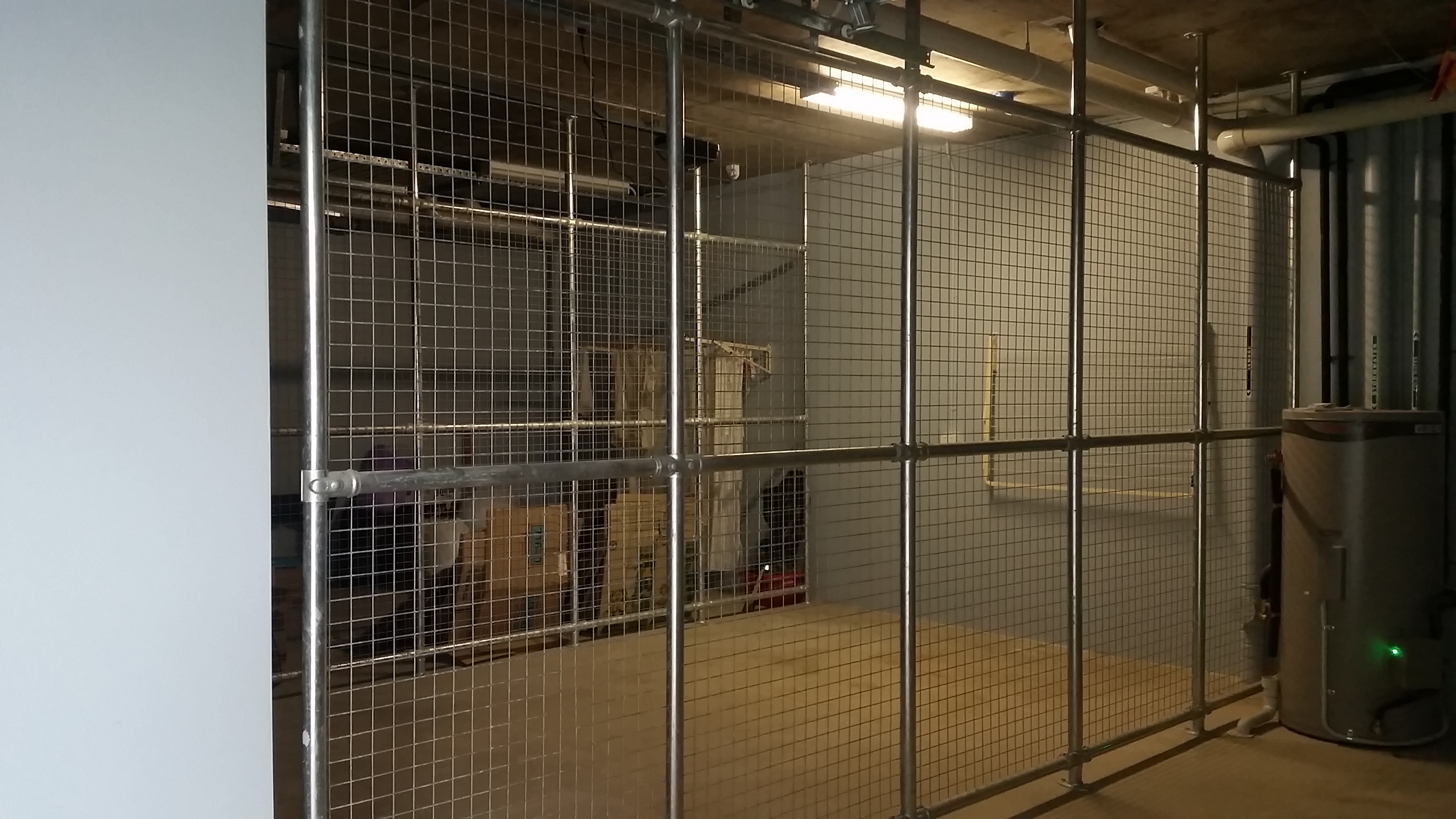 Chainwire Garage Dividers