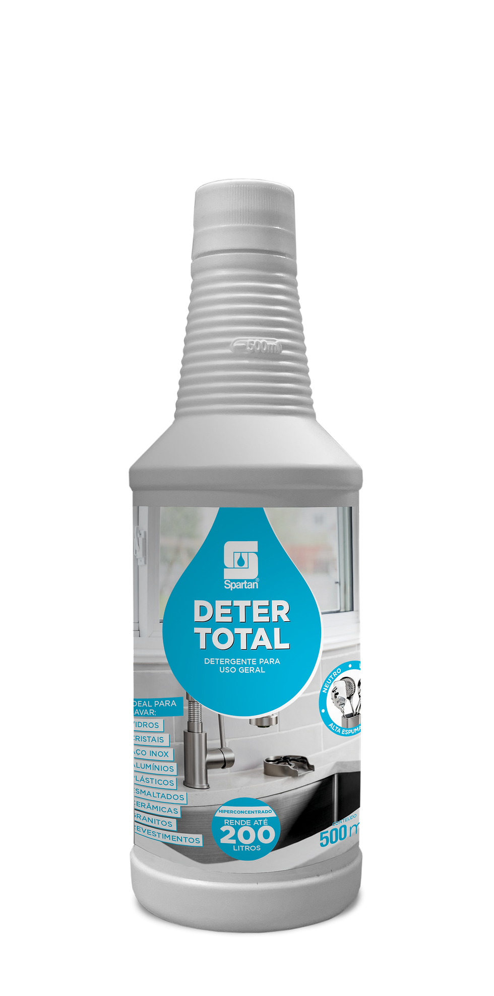 Detergente Neutro Deter Total 500ml Spartan