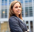 Woman in Suit