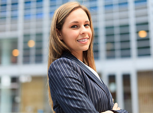 Woman in Suit