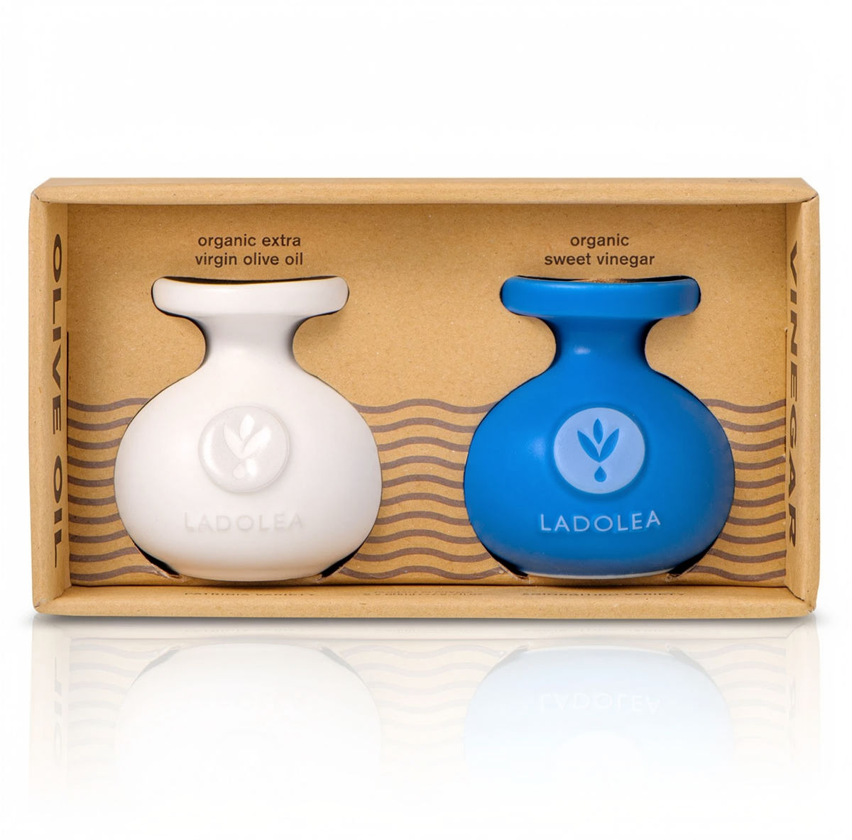 LADOLEA ORGANIC EVOO & ORGANIC BALSAMIC VINEGAR DUO (80ml x 2)