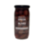 Jar of Hellenic Farms pitted Kalamata olives