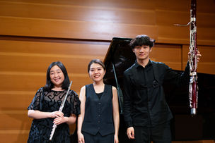 Lilly Yang Flute with Hanako Kubo Piano and Zihao Ma Bassoon