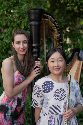 flute and harp, flute and harp duo 