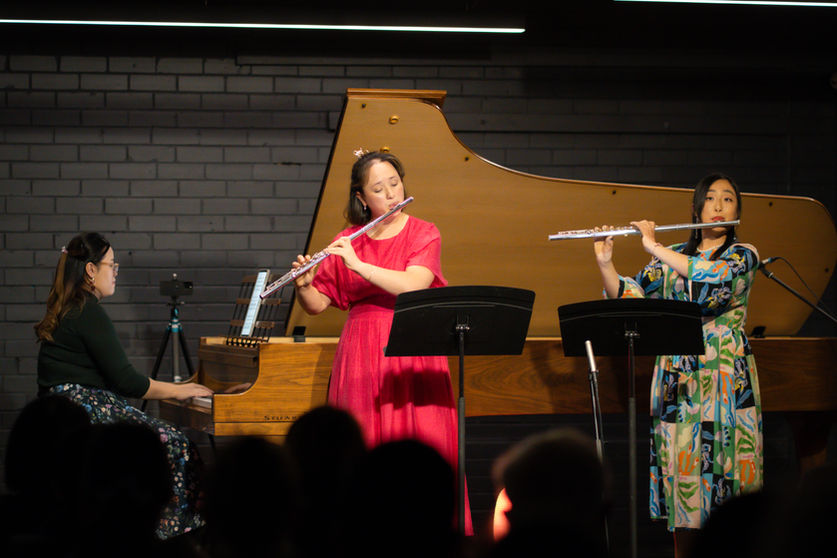 flute duo, flute and piano, flute performance, flute recital