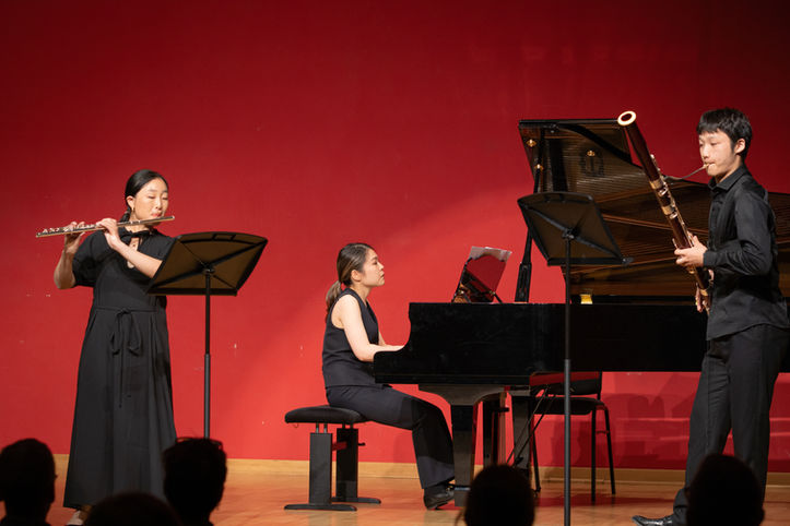 flute trio, flute basson piano trio