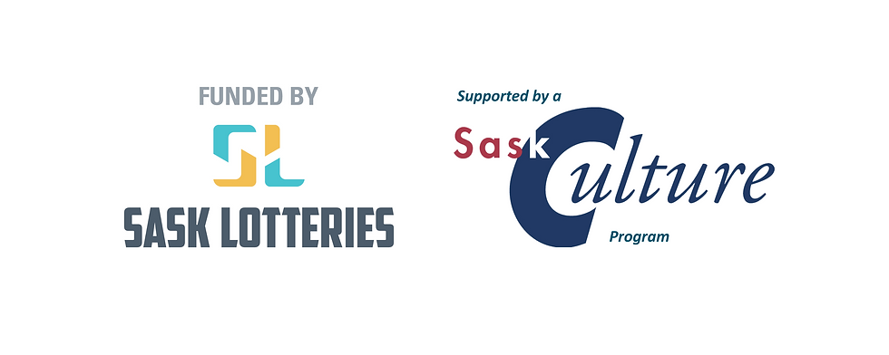 The Sask Culture and Sask Lotteries Logos