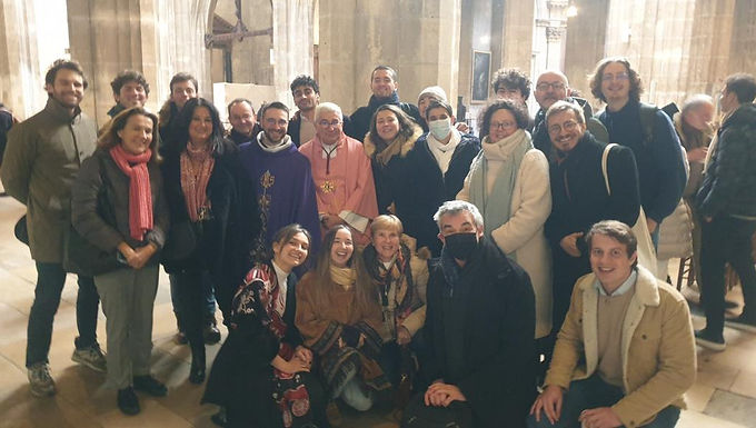 Mgr Tois a installé notre nouveau curé