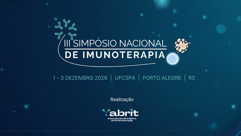 III Simpósio Nacional de Imunoterapia