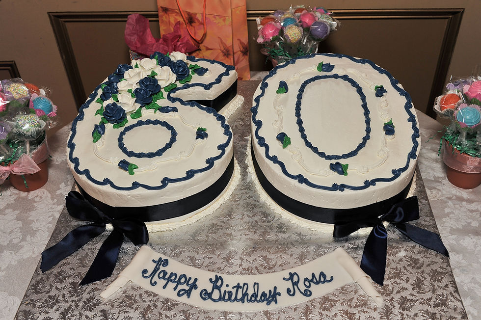 60th Birthday Cake