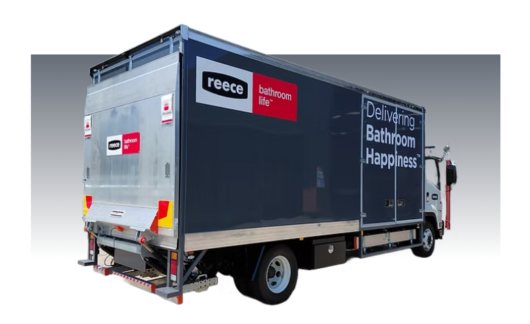 Enclosed commercial van truck body