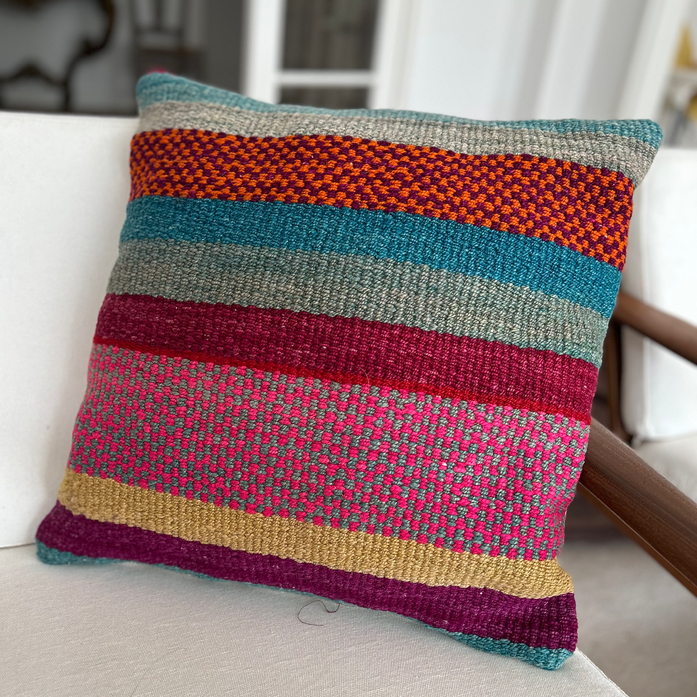 Thumbnail: Vintage Wool Cushion 50 x 50 cm