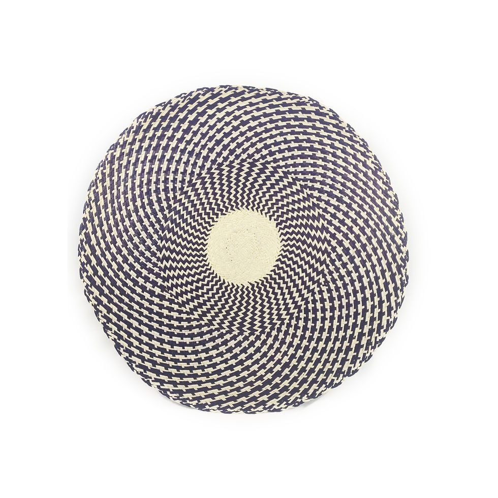 Thumbnail: Iraca Round Placemat Multicolor SET OF 6