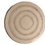 Thumbnail: Iraca Round Placemat (natural & marron) (sold by set of 6)