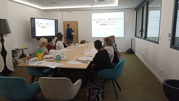 Formation TROD angine à l'officine - nouvelle session