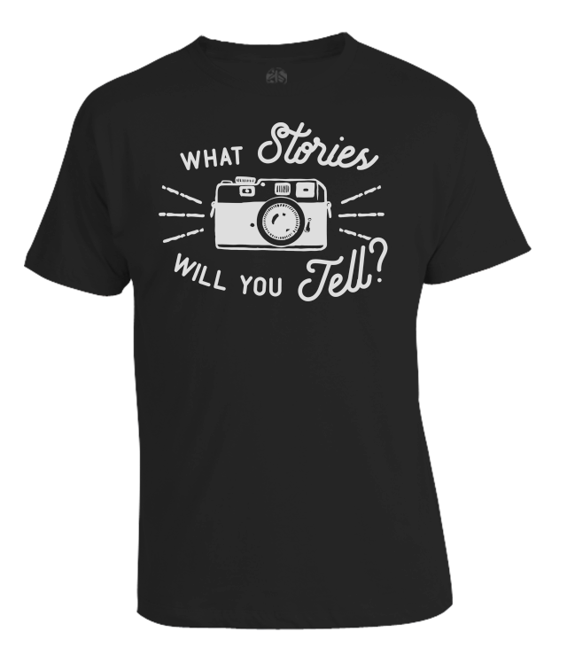 Thumbnail: WHAT STORIES WILL YOU TELL TEE (PHOTOGRAPHER)