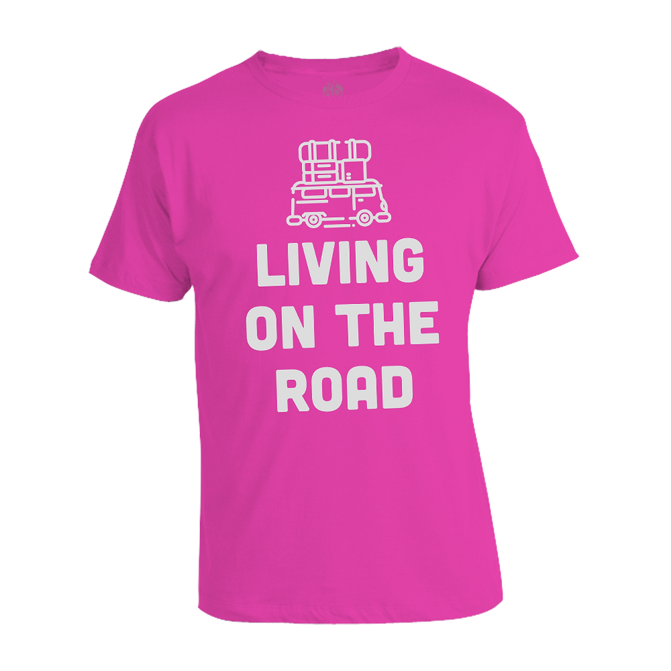 Thumbnail: LIVING ON THE ROAD TEE