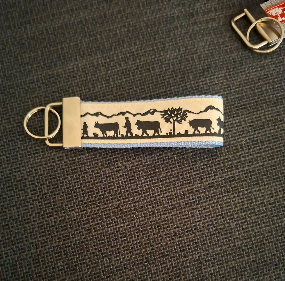 Miniaturbild: Schlüsselanhänger Scherenschnitt 1