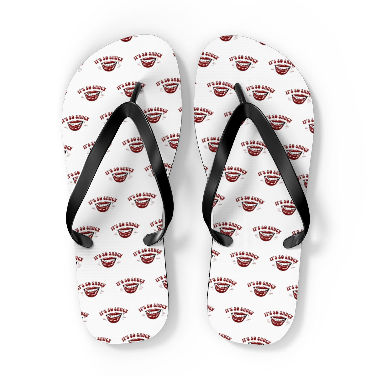 It's So Saucy Flip Flops