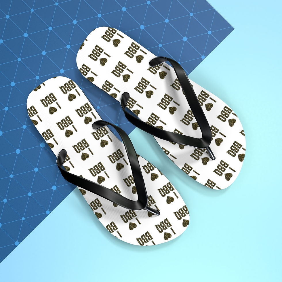 Thumbnail: I Love BBQ Flip Flops