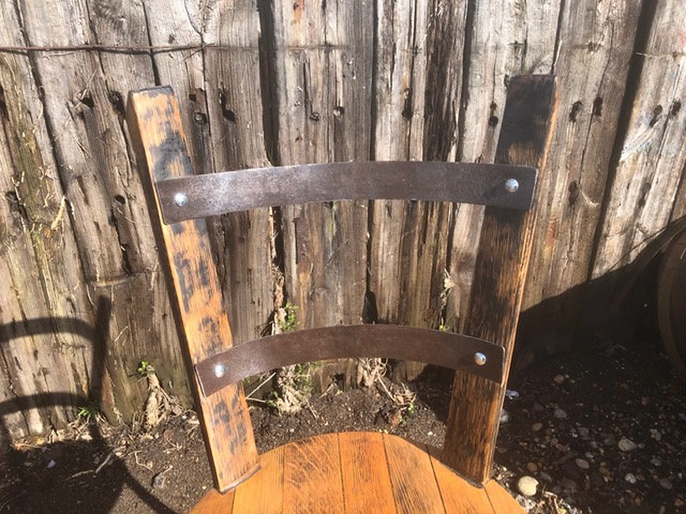 Thumbnail: Whisky barrel high pub table & bar stools