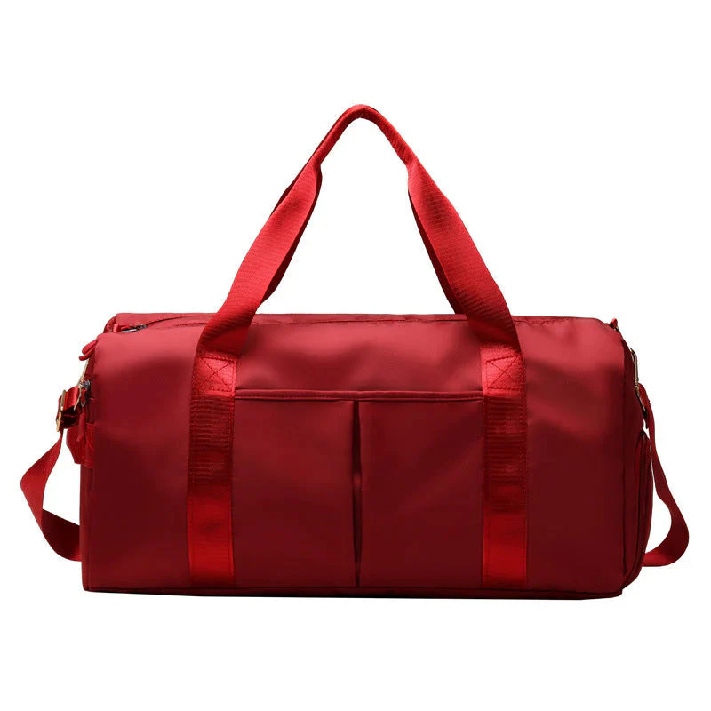 Waterproof Fitness Sports Travel Duffel Bag - Versatile Weekender for Men and Wo