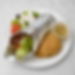 Chicken Souvlaki or Donair Plate